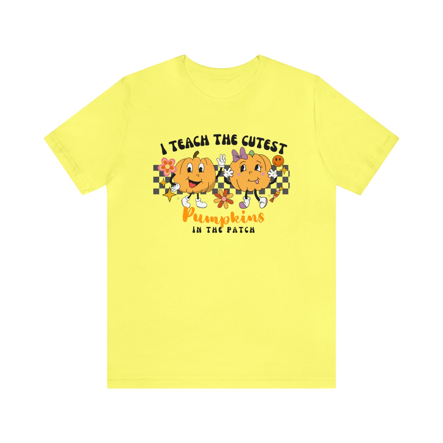 I Teach the Cutest Pumpkins Retro Tee