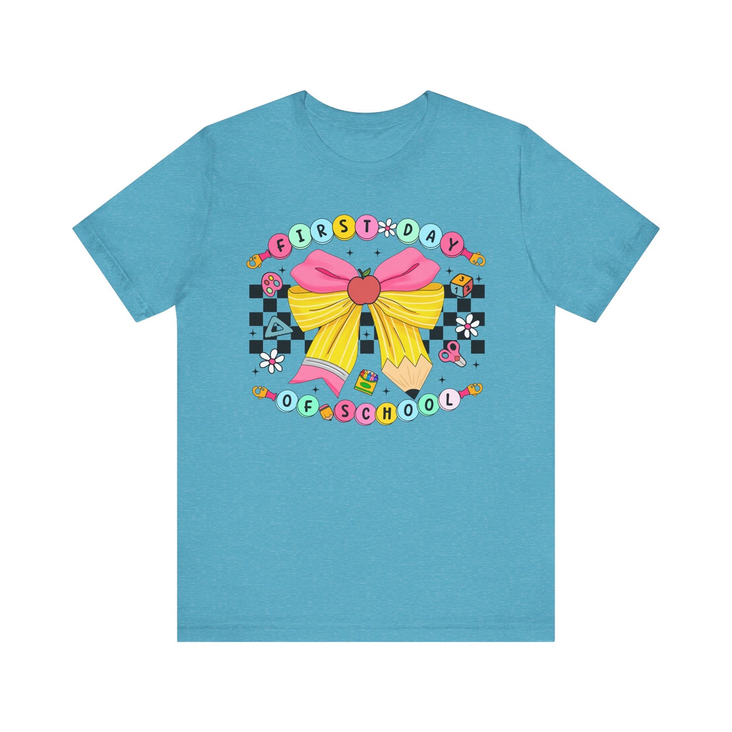 First Day of School Friendship Bracelet Tee