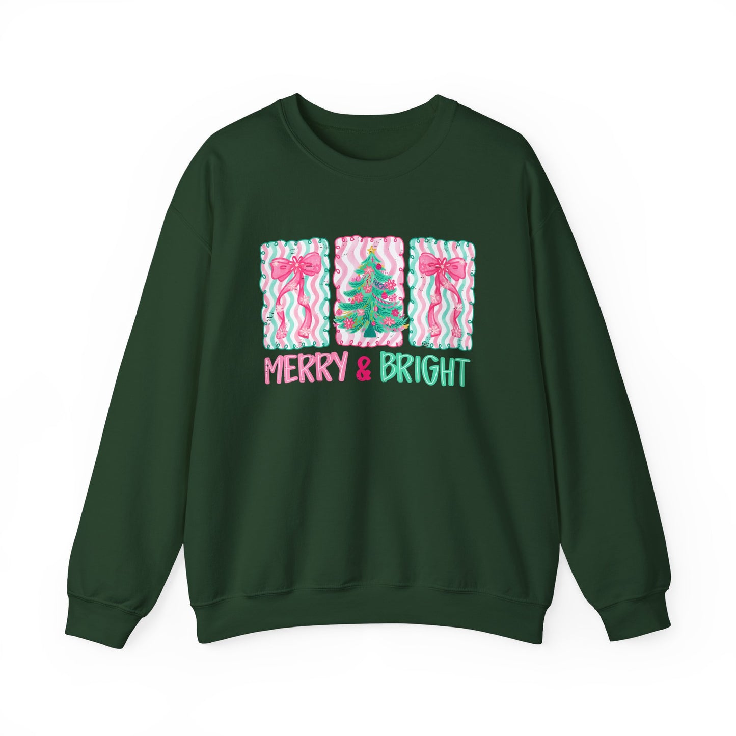 Merry & Bright Preppy Sweatshirt