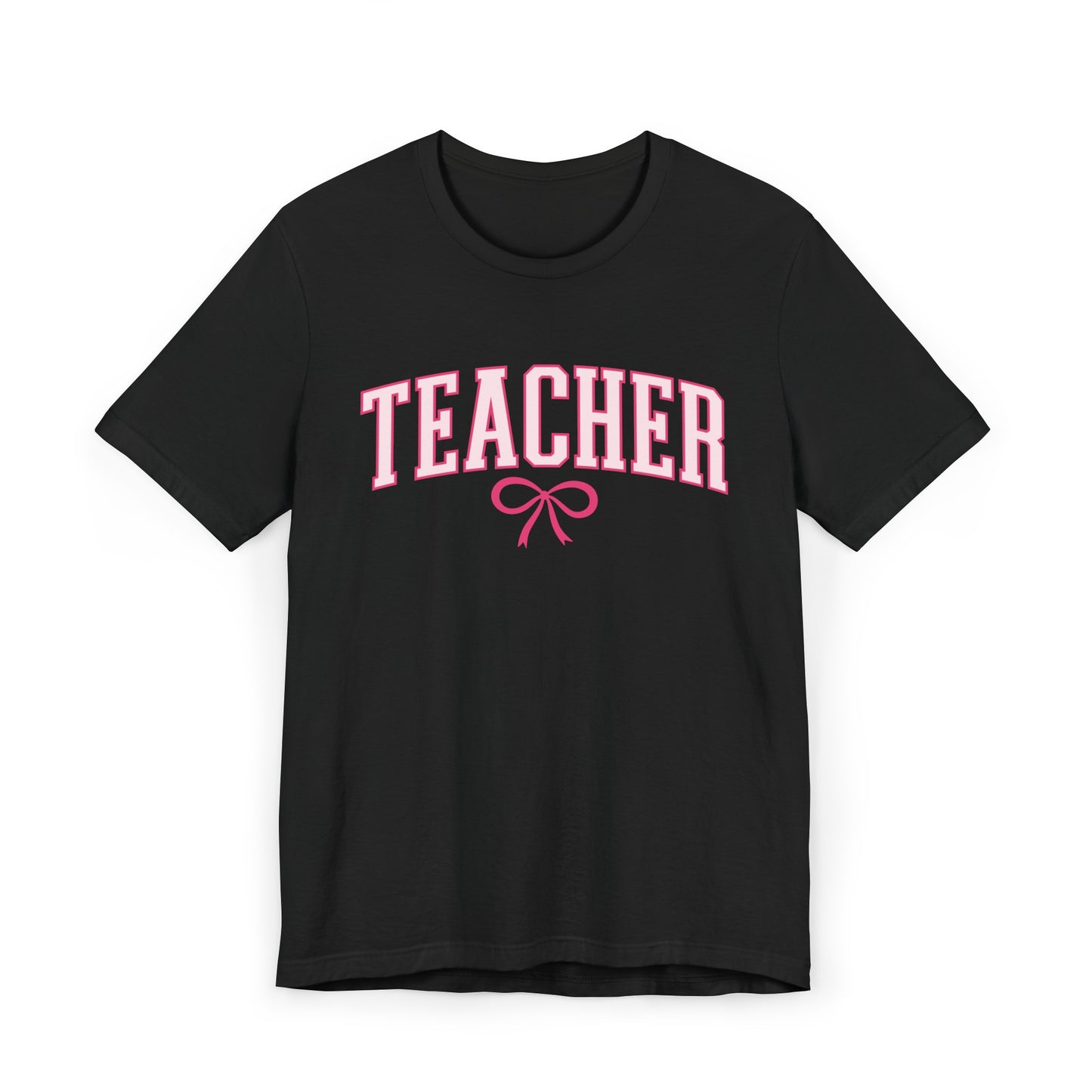 Teacher Varsity Bow Tee