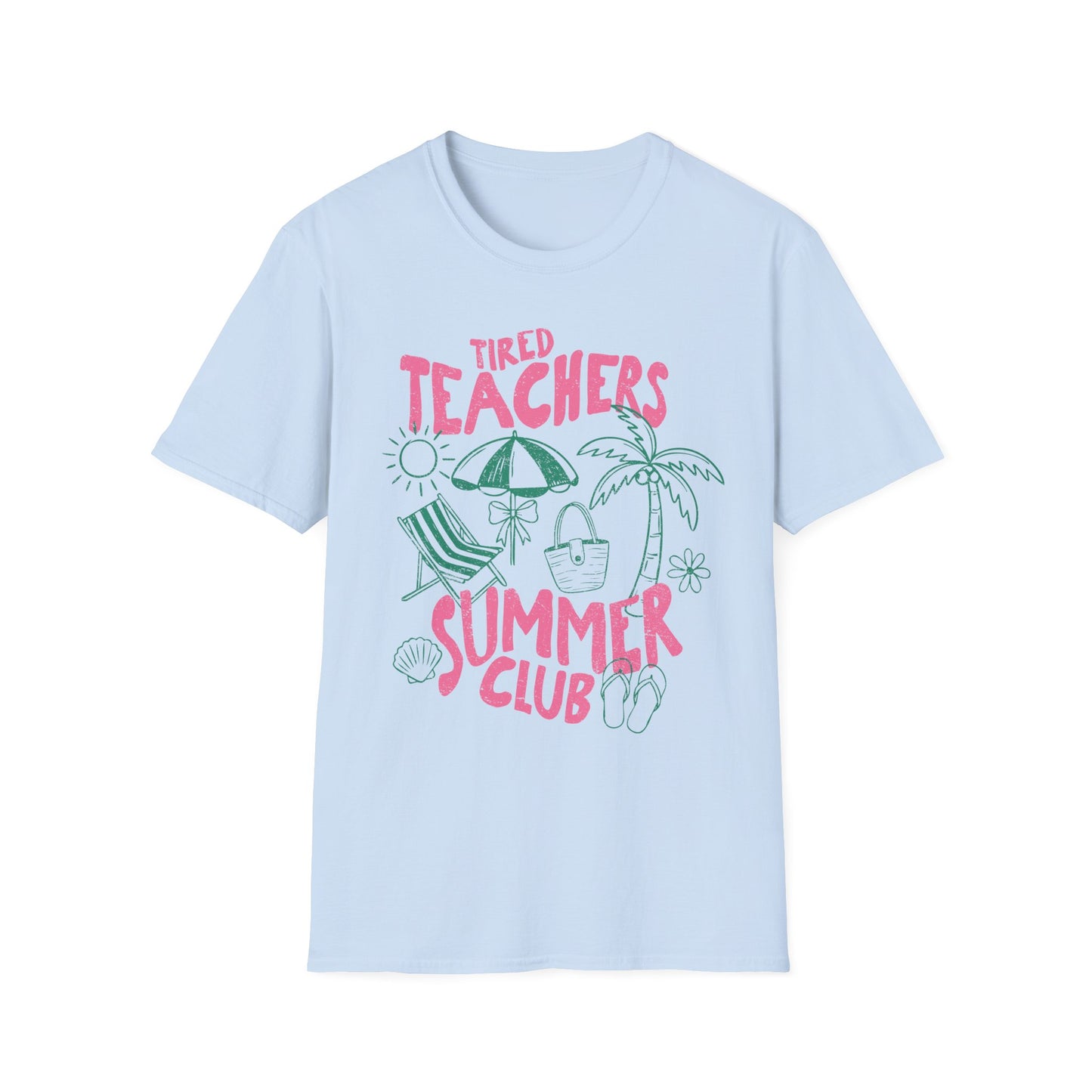 Tired Teachers Summer Club Tee