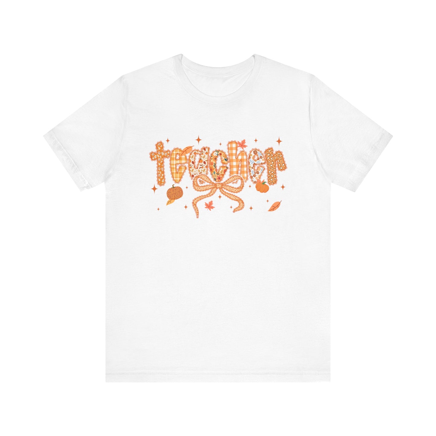Fall Teacher Coquette Tee