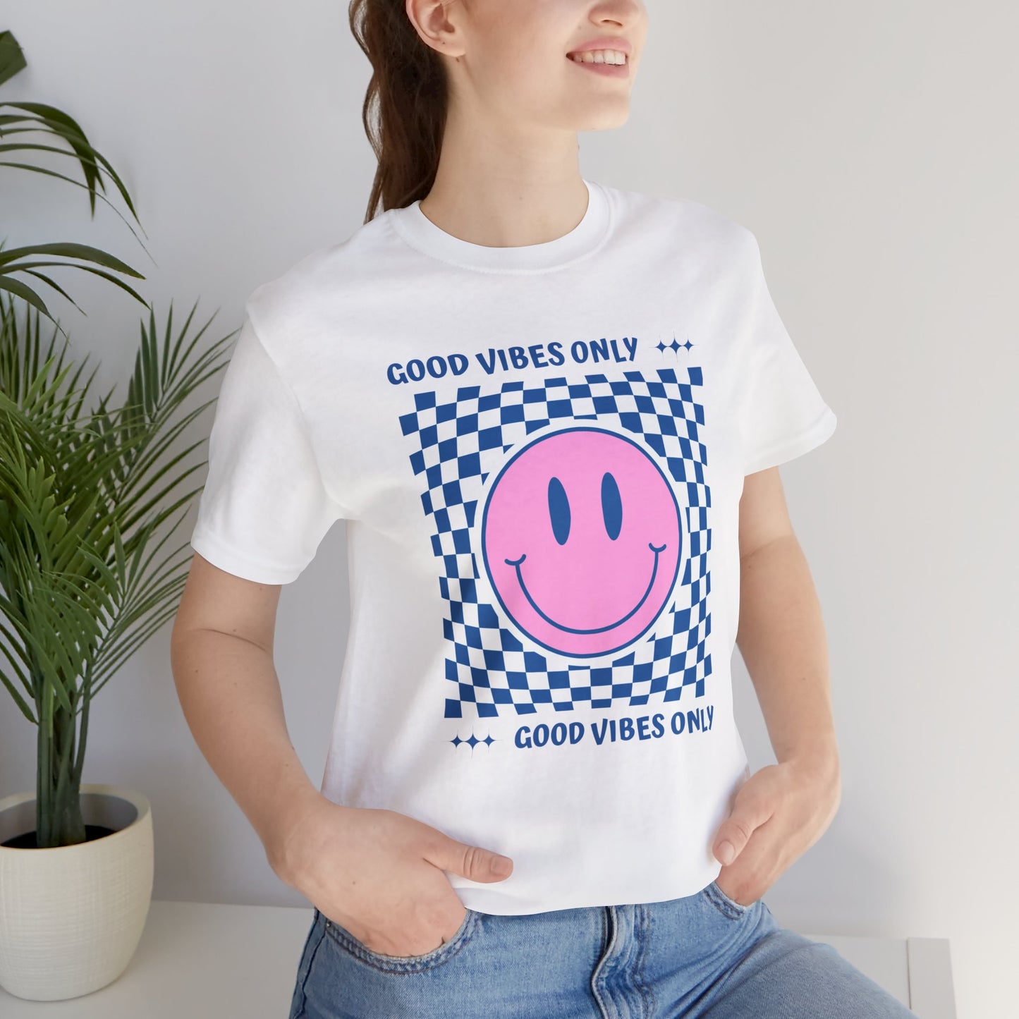 Good Vibes Only Unisex Jersey Short Sleeve Tee