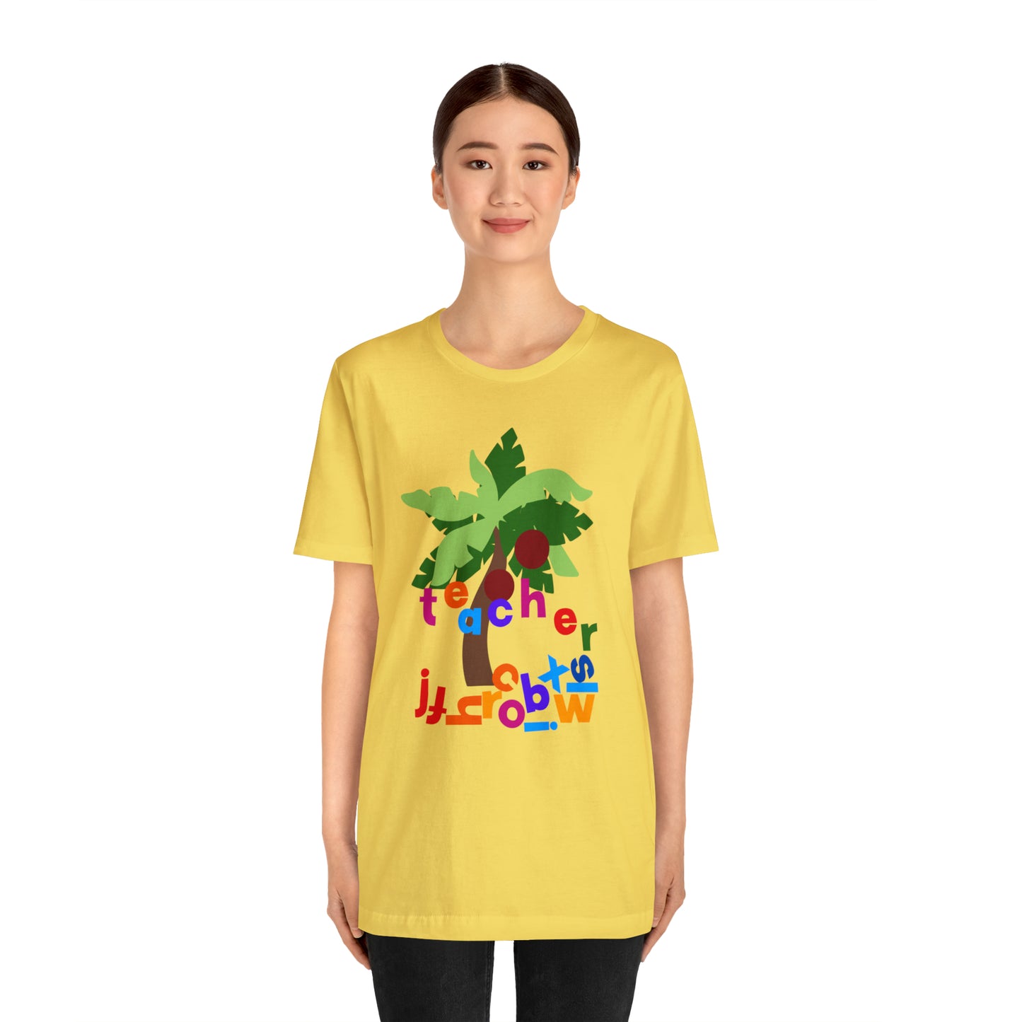 Chicka Chicka Teacher Unisex Jersey Short Sleeve Tee