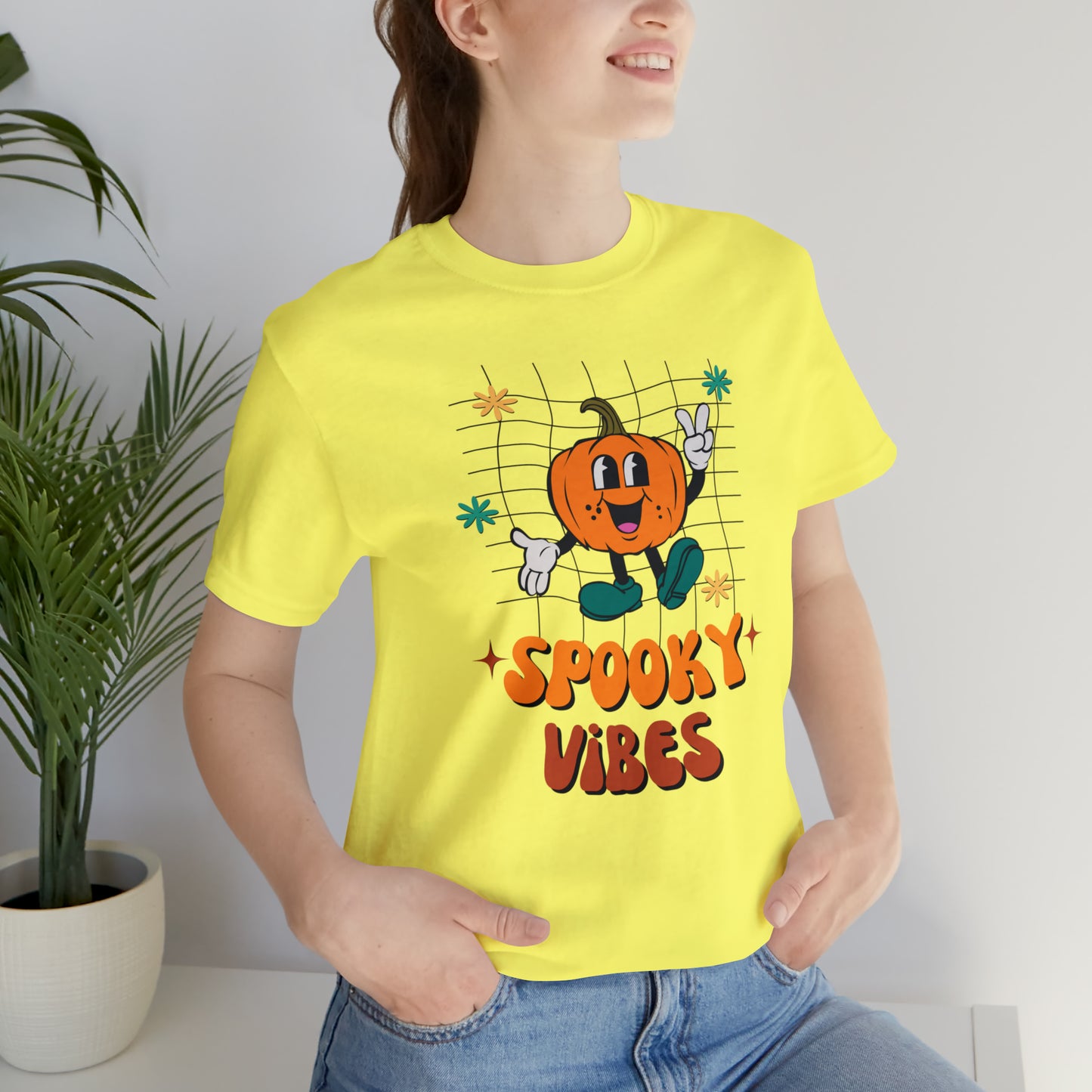 Spooky Vibes Unisex Jersey Short Sleeve Tee