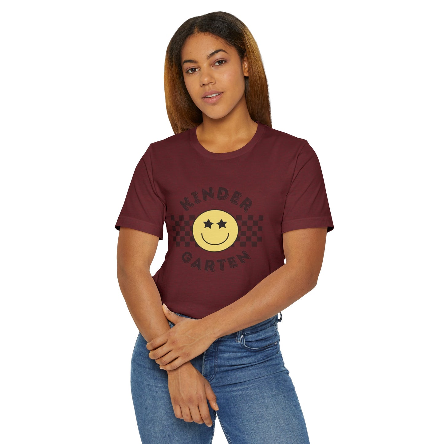 Kindergarten Star Eyed Smiley Tee