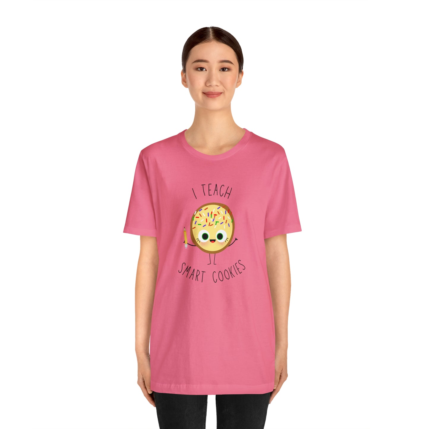 I Teach Smart Cookies Unisex Jersey Short Sleeve Tee