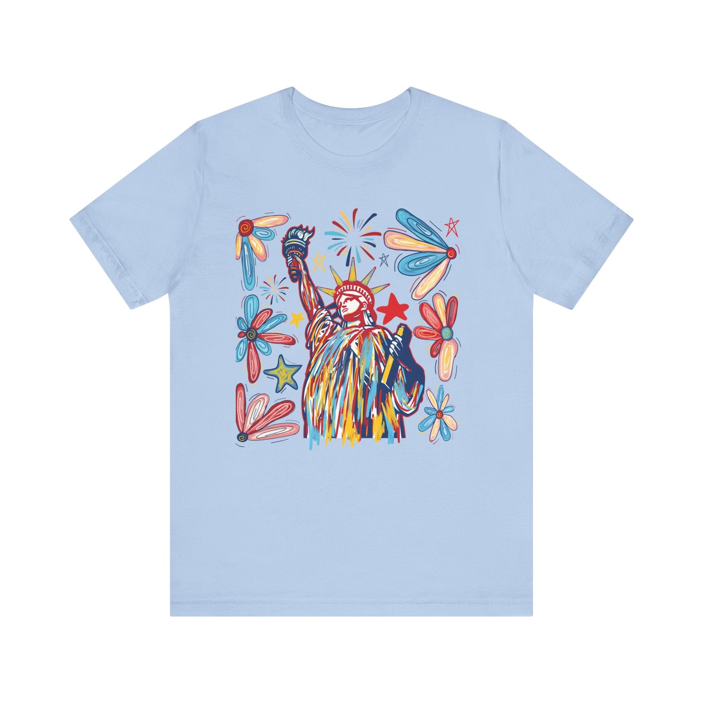 Colorful Liberty Tee