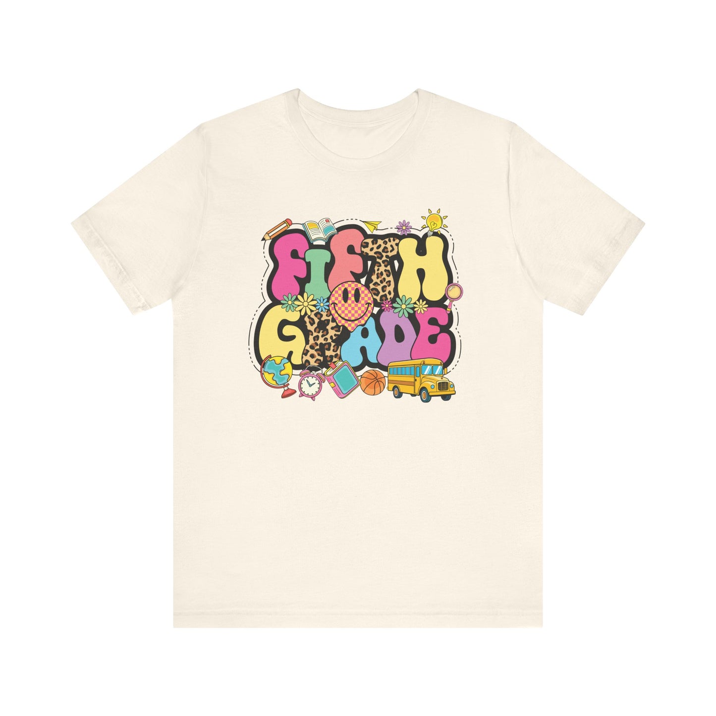 Fifth Grade Retro Vibes Tee