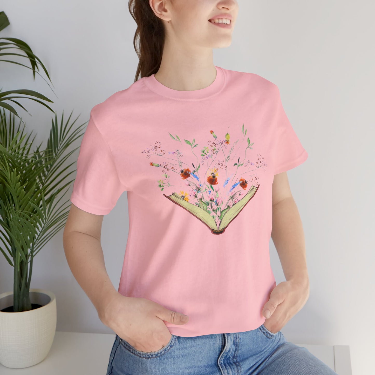 Reading in Bloom Tee