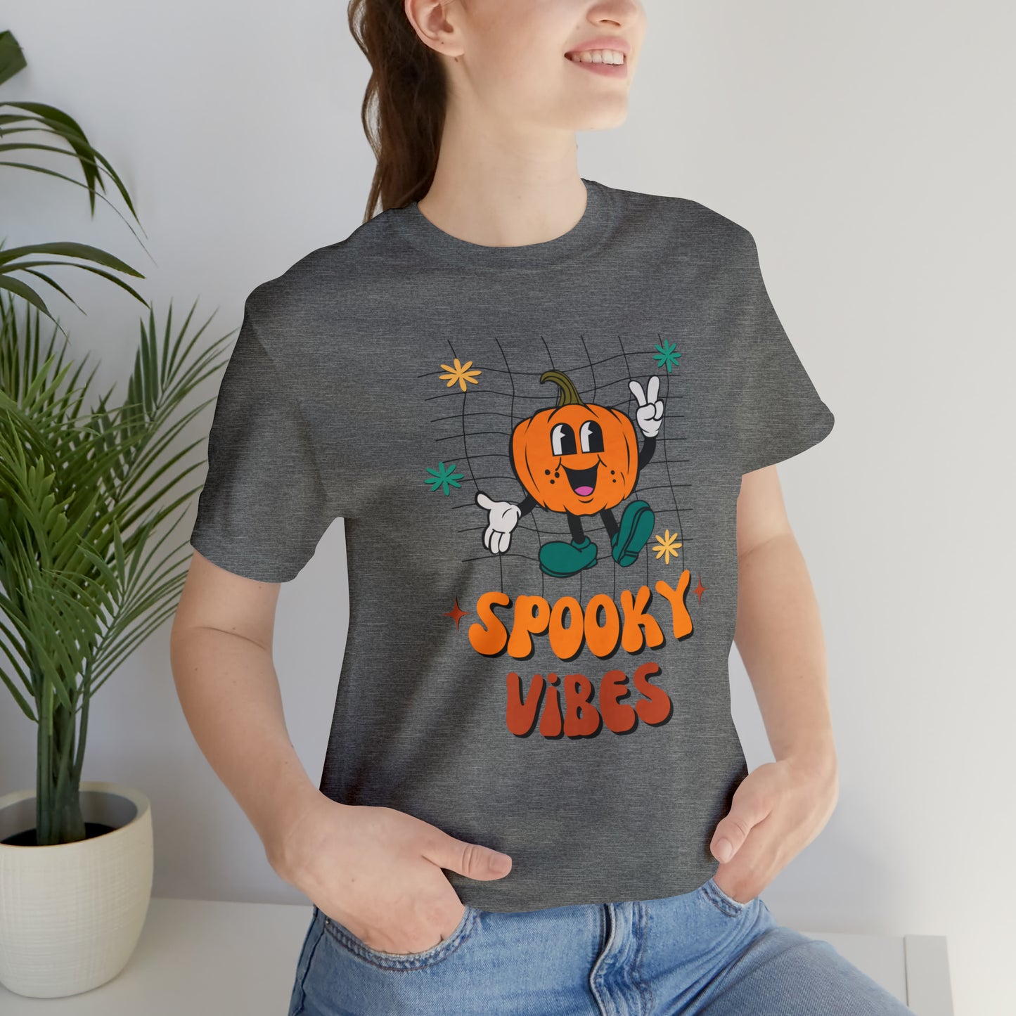 Spooky Vibes Unisex Jersey Short Sleeve Tee