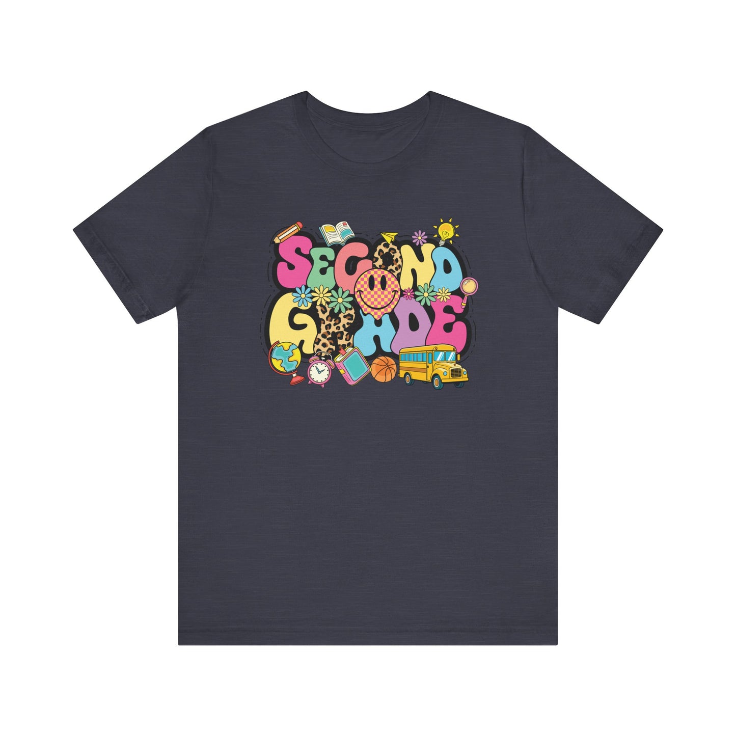 Second Grade Retro Vibes Tee