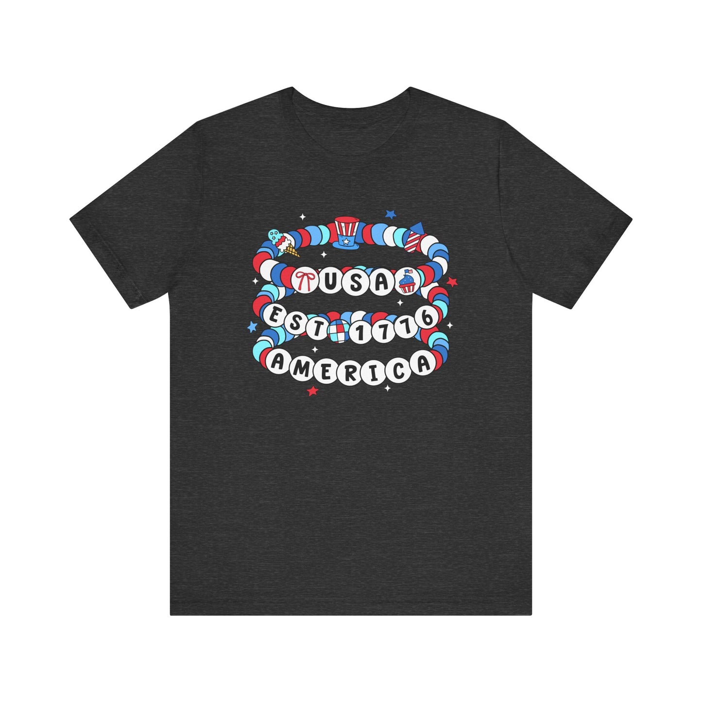 USA Est. 1776 Bracelet Tee