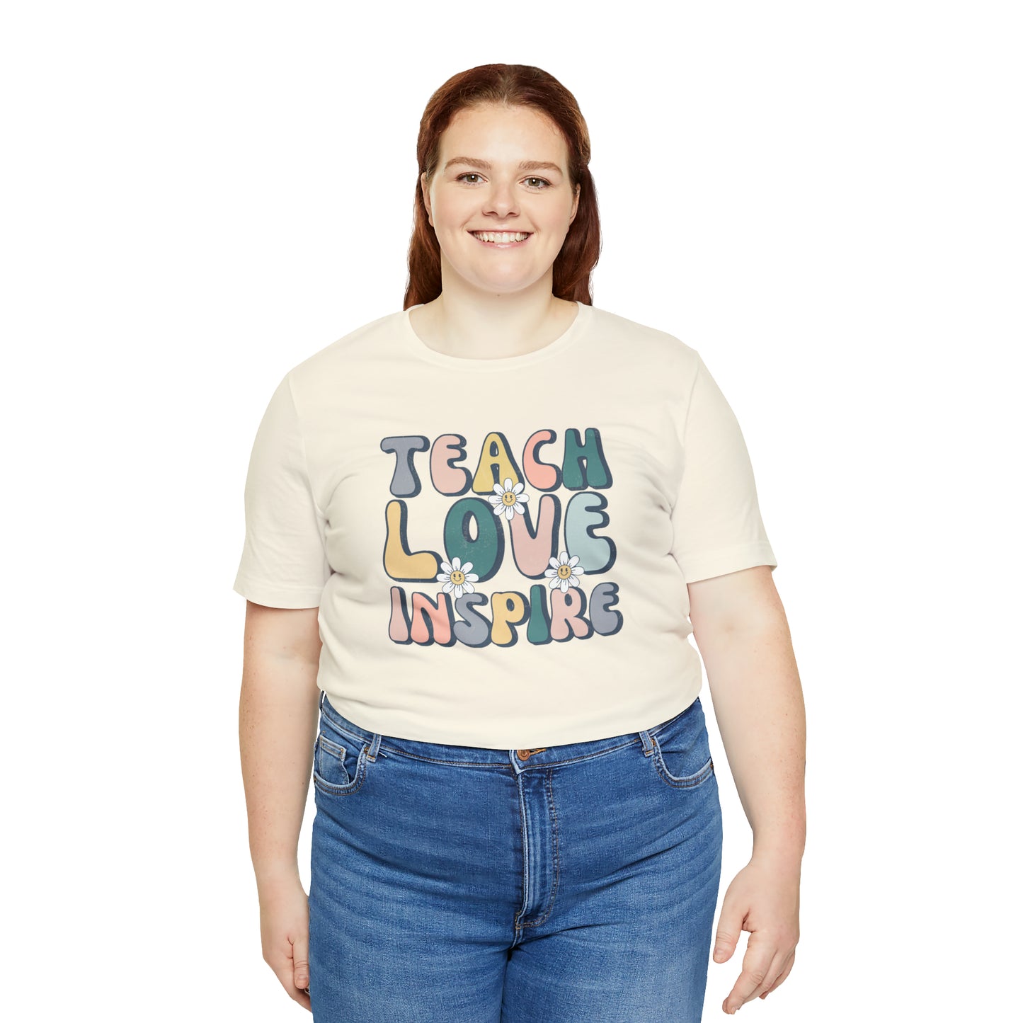 Teach Love Inspire Unisex Jersey Short Sleeve Tee
