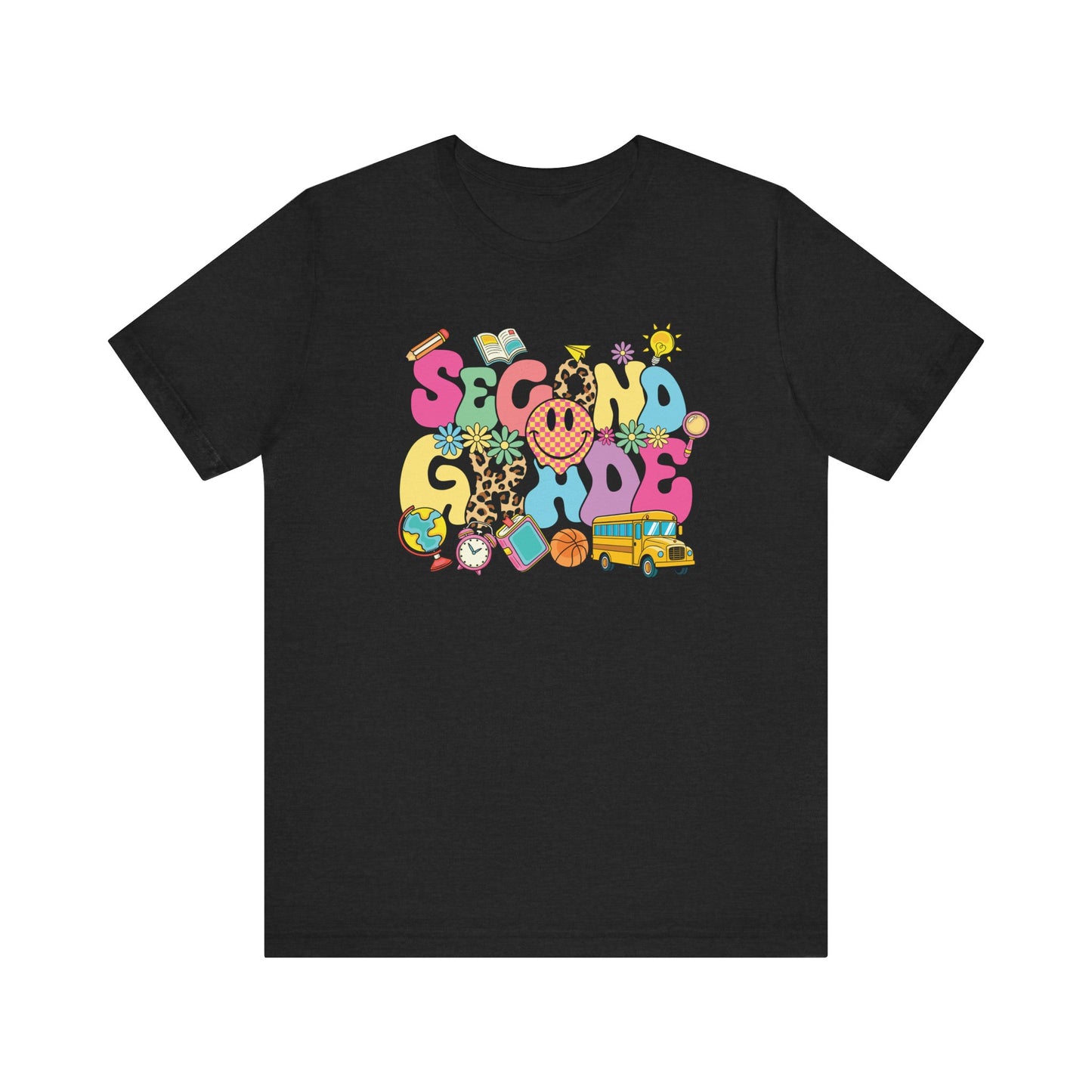 Second Grade Retro Vibes Tee