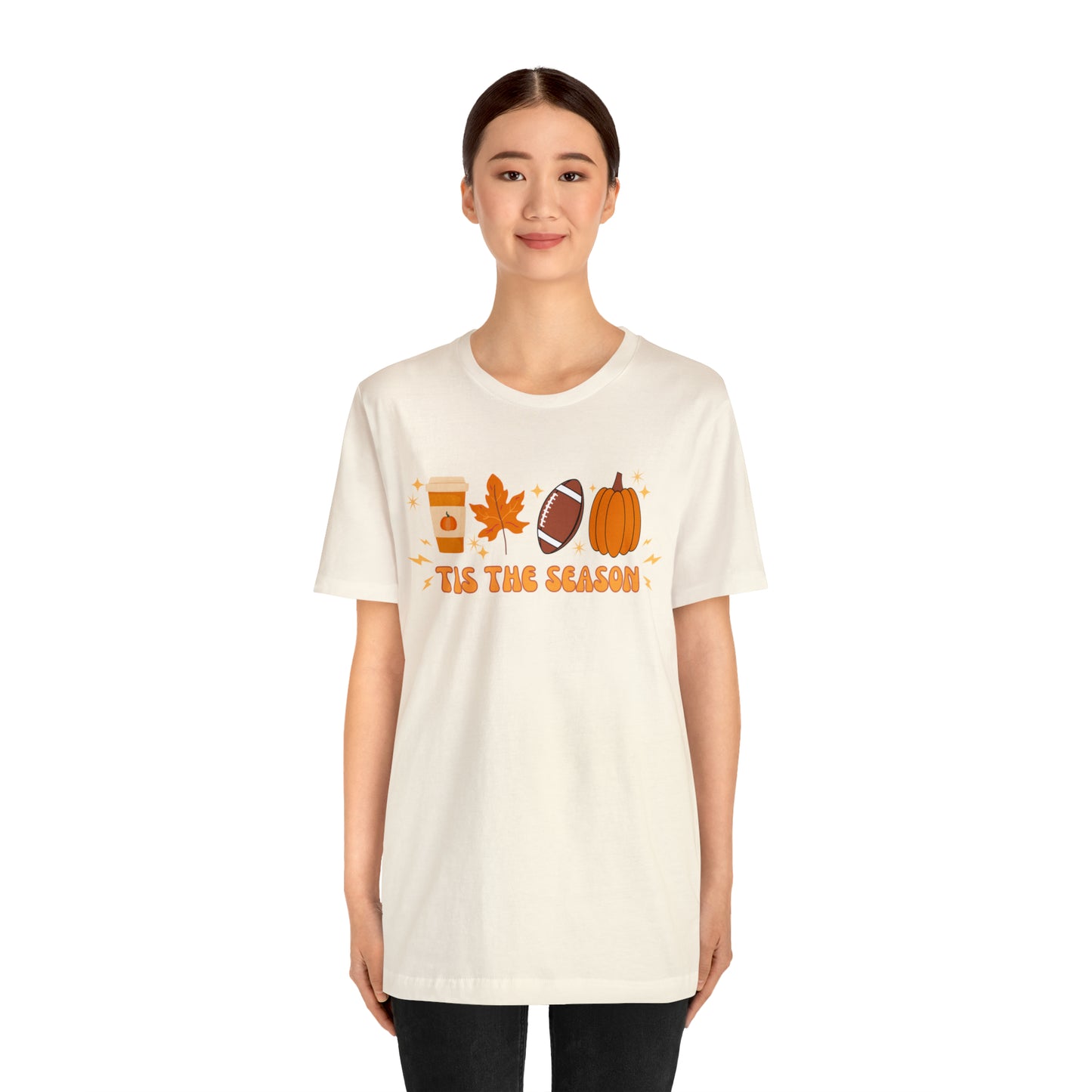 Fall Tis the Season Unisex Jersey Short Sleeve Tee