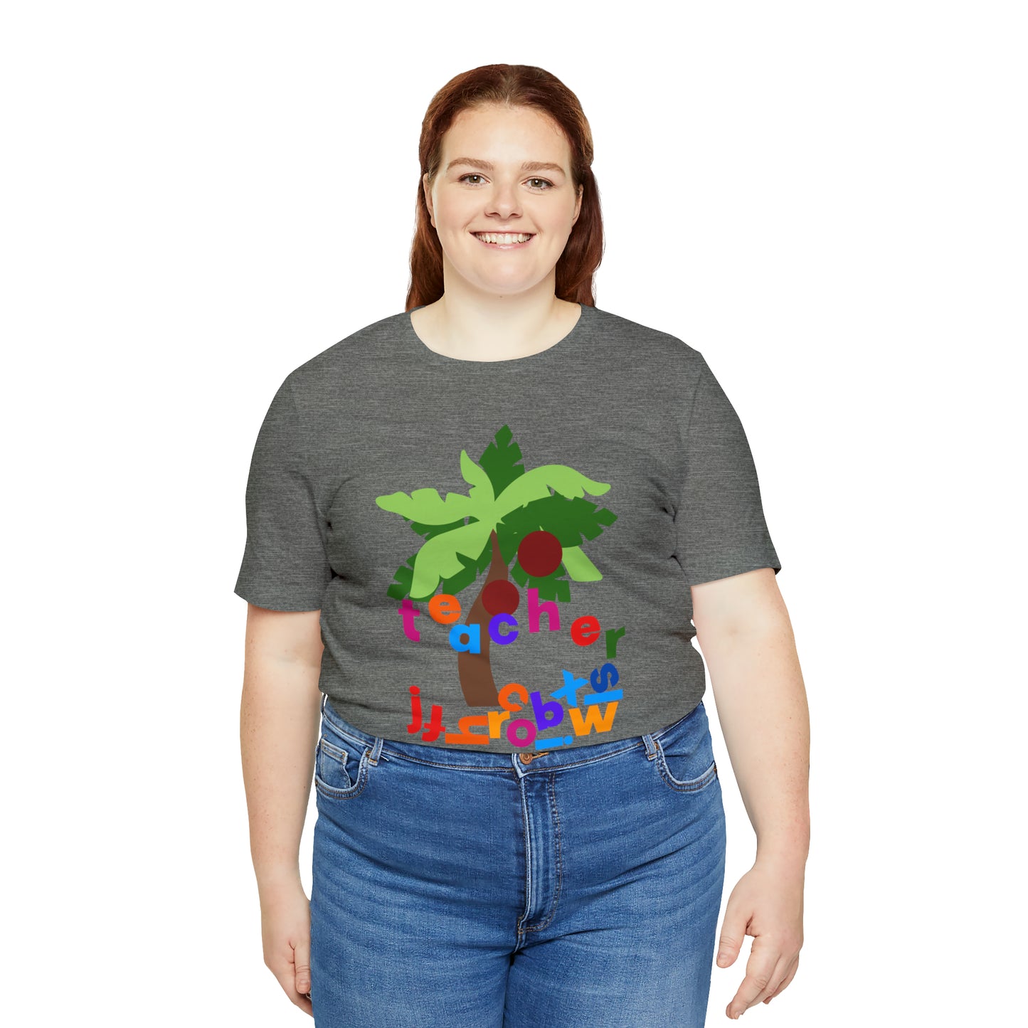 Chicka Chicka Teacher Unisex Jersey Short Sleeve Tee