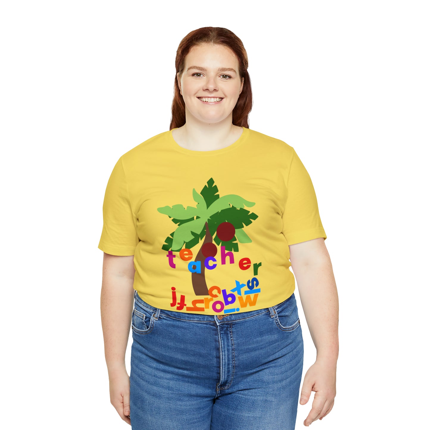 Chicka Chicka Teacher Unisex Jersey Short Sleeve Tee