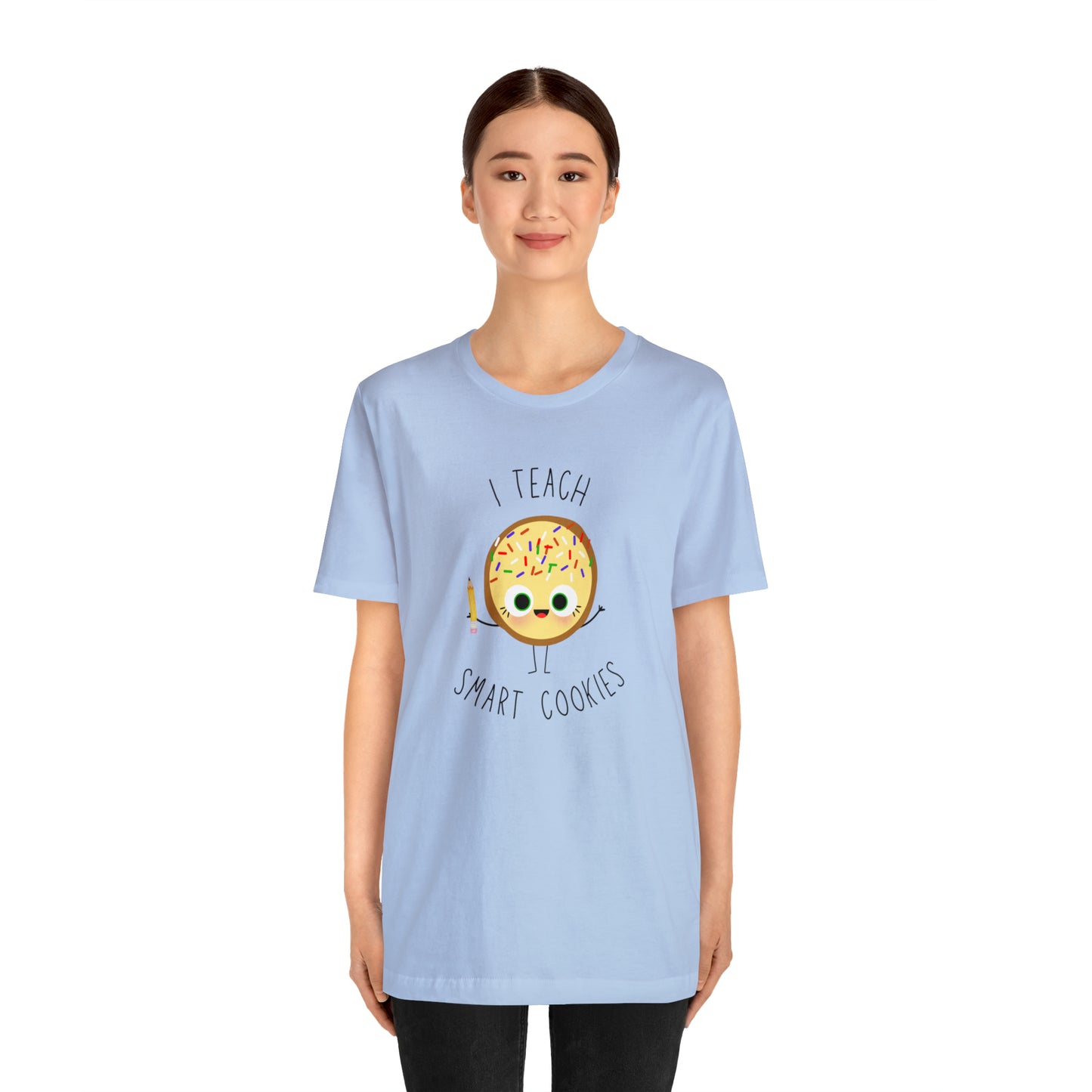 I Teach Smart Cookies Unisex Jersey Short Sleeve Tee
