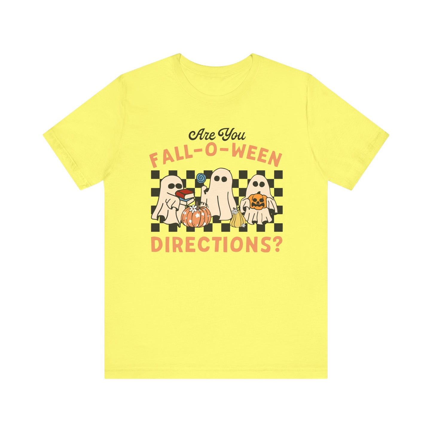 Are You Falloween Directions Tee