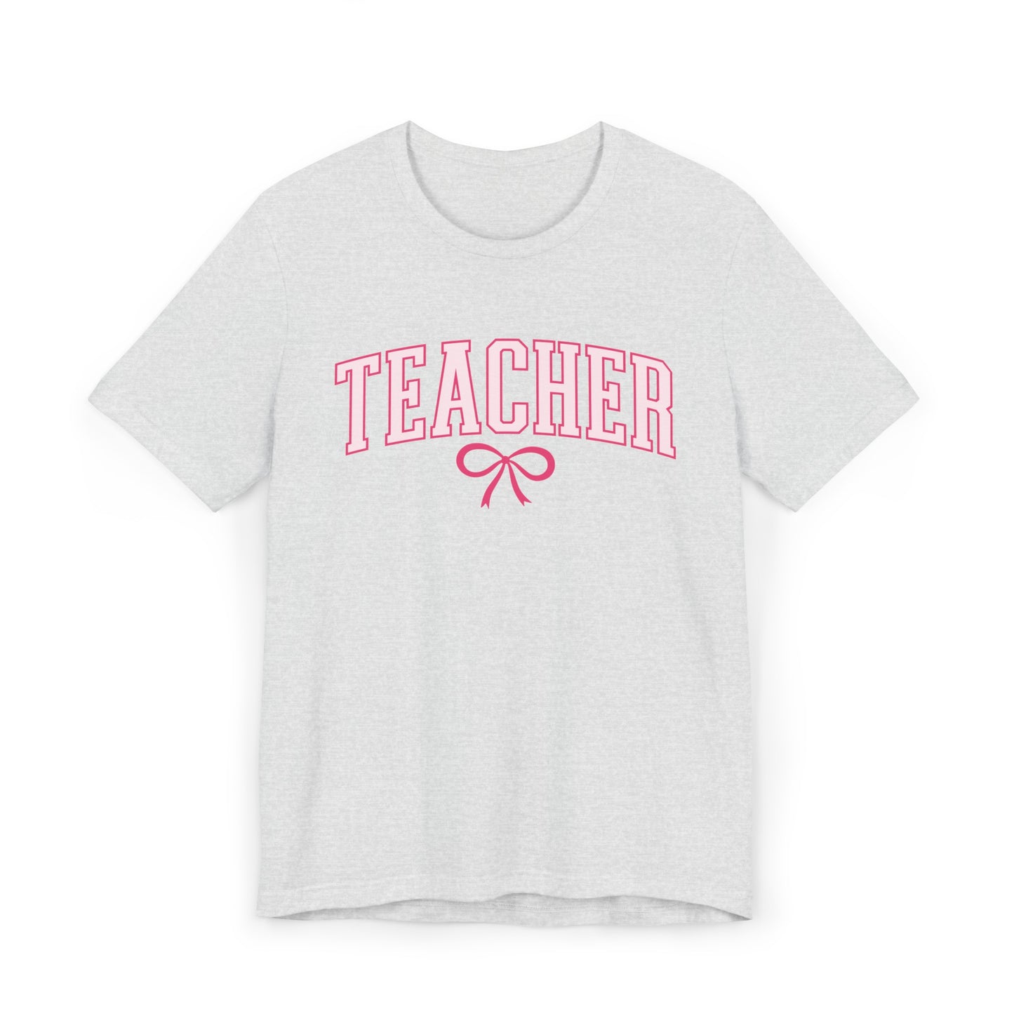 Teacher Varsity Bow Tee
