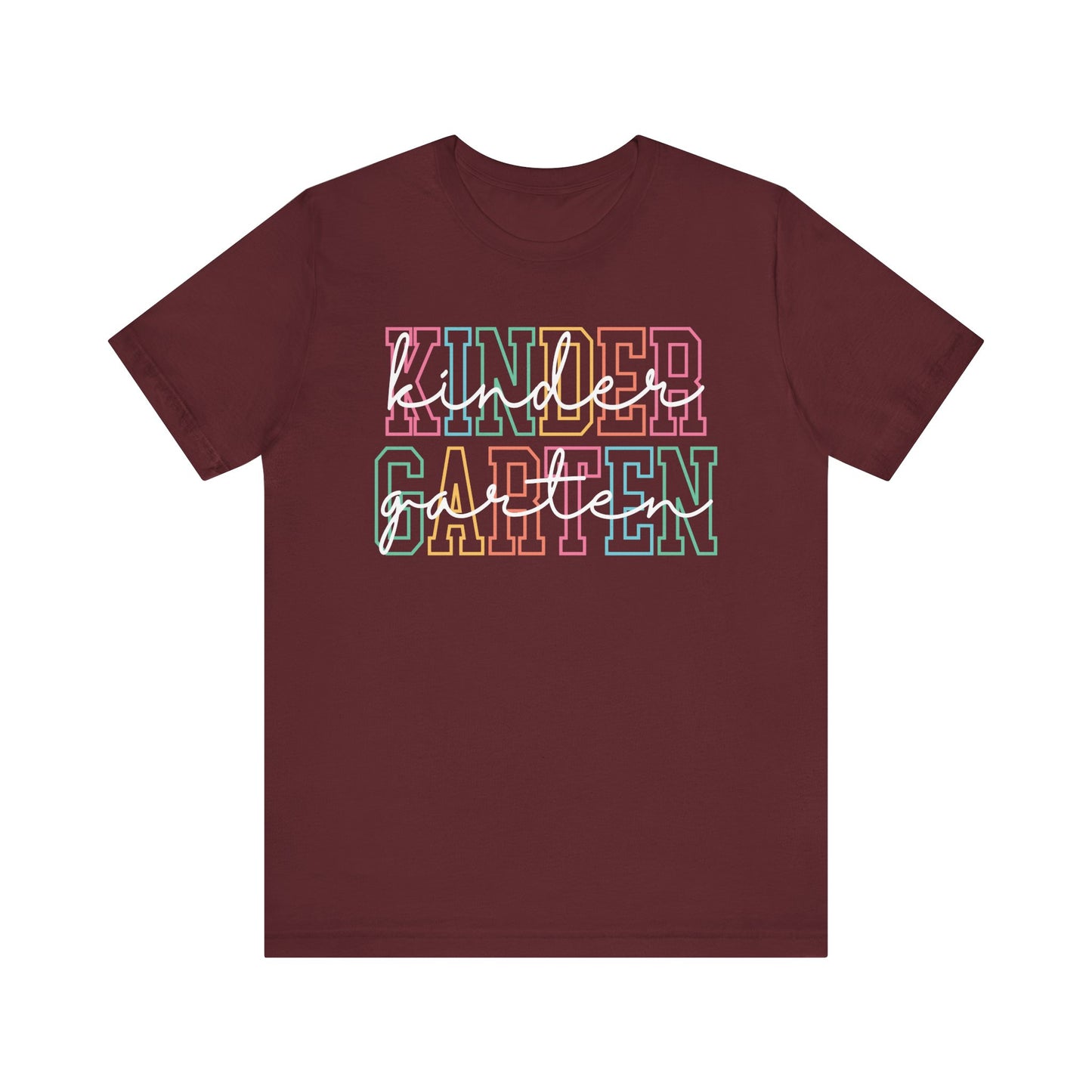 Colorful Kindergarten Tee