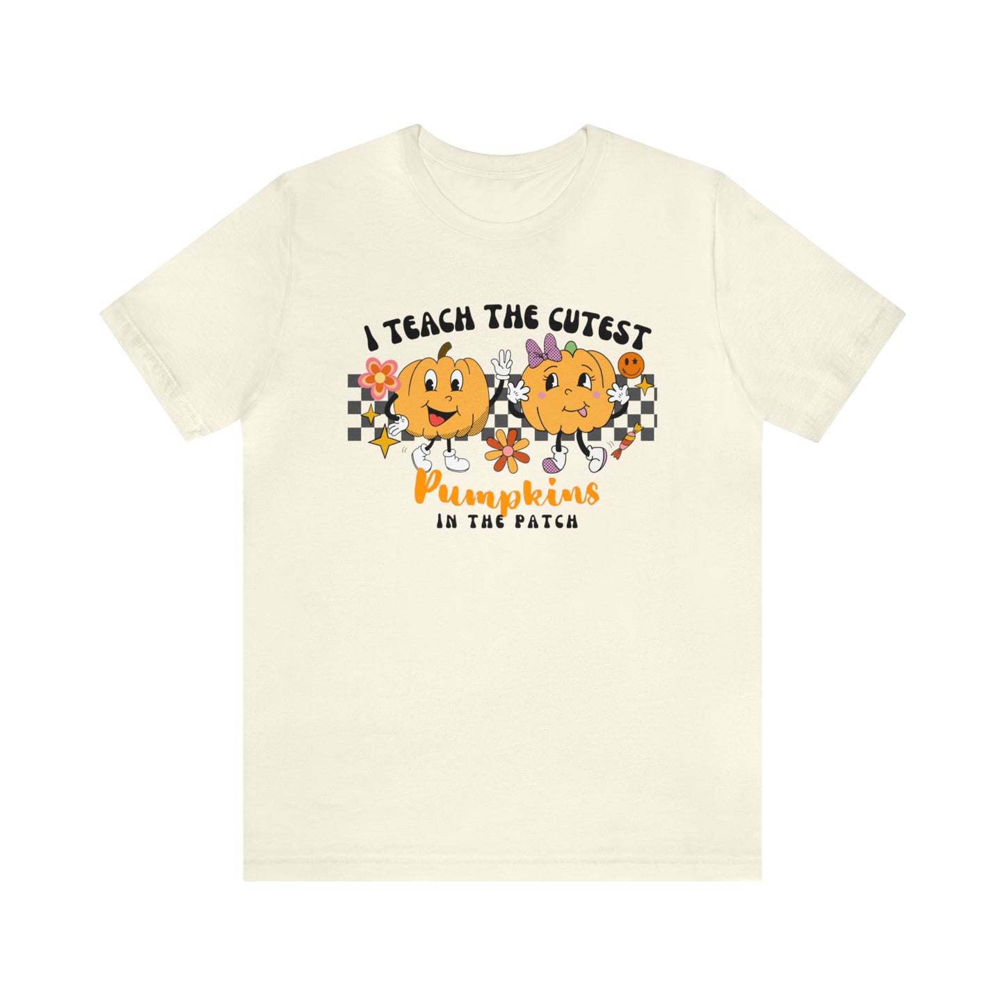 I Teach the Cutest Pumpkins Retro Tee