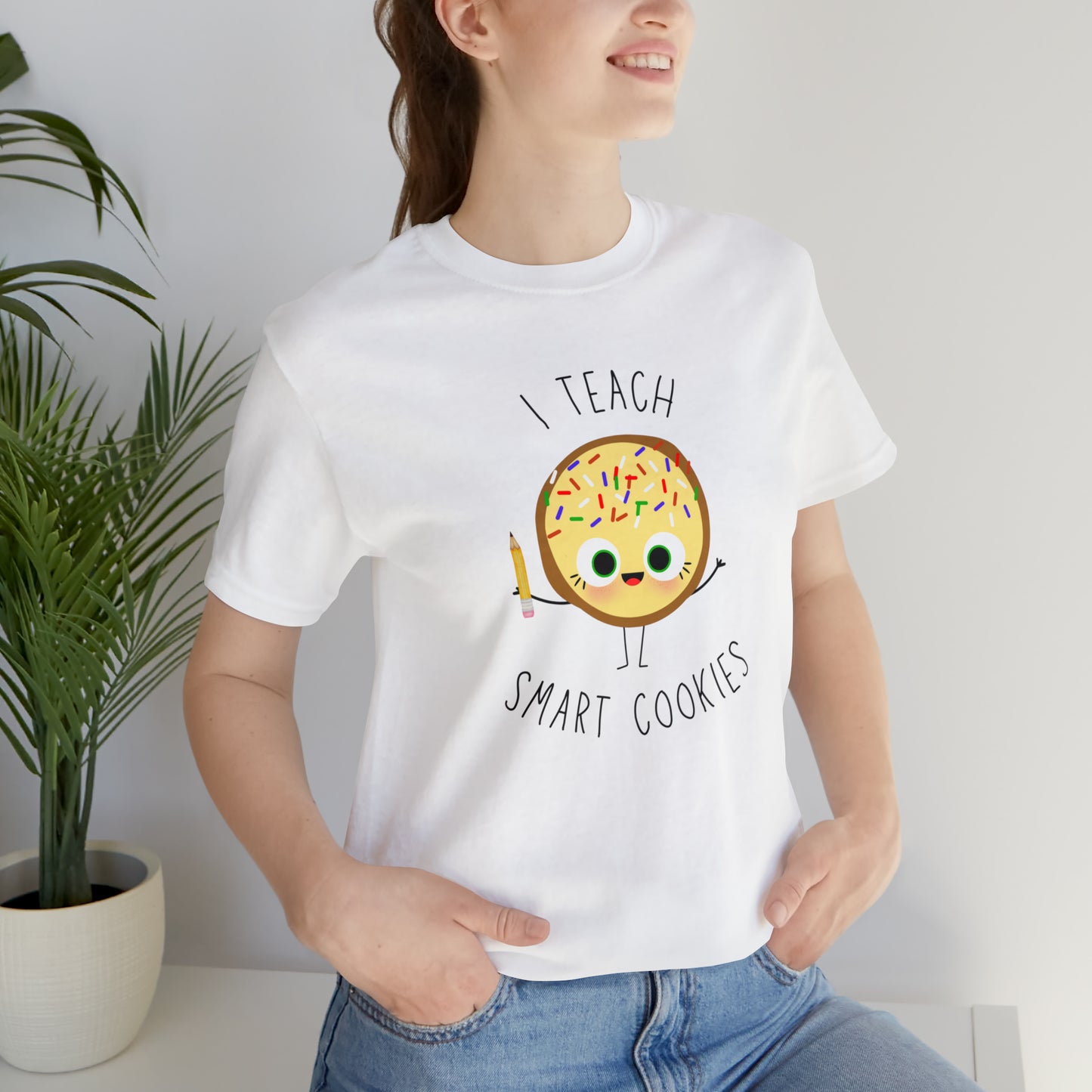 I Teach Smart Cookies Unisex Jersey Short Sleeve Tee
