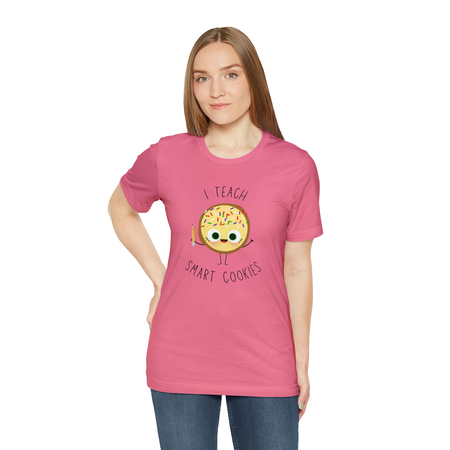 I Teach Smart Cookies Unisex Jersey Short Sleeve Tee