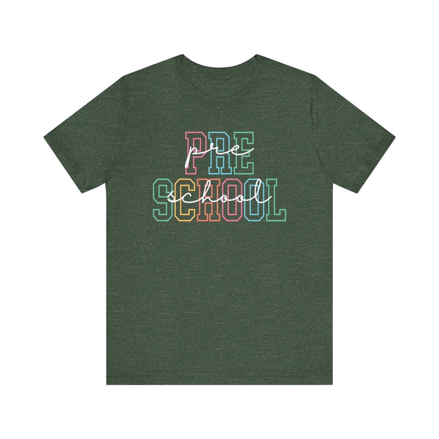 Colorful Pre-School Tee