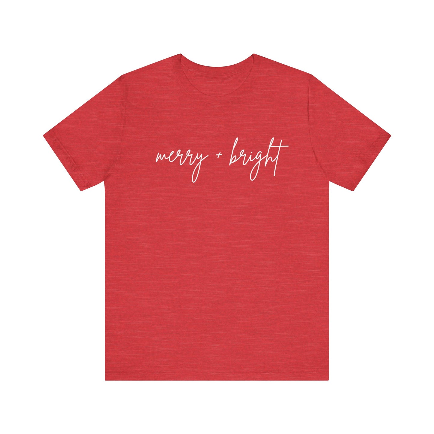 Merry + Bright Cursive Tee