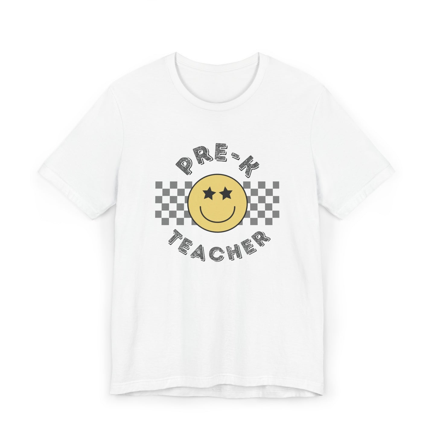 Pre-K Star Eyed Smiley Tee