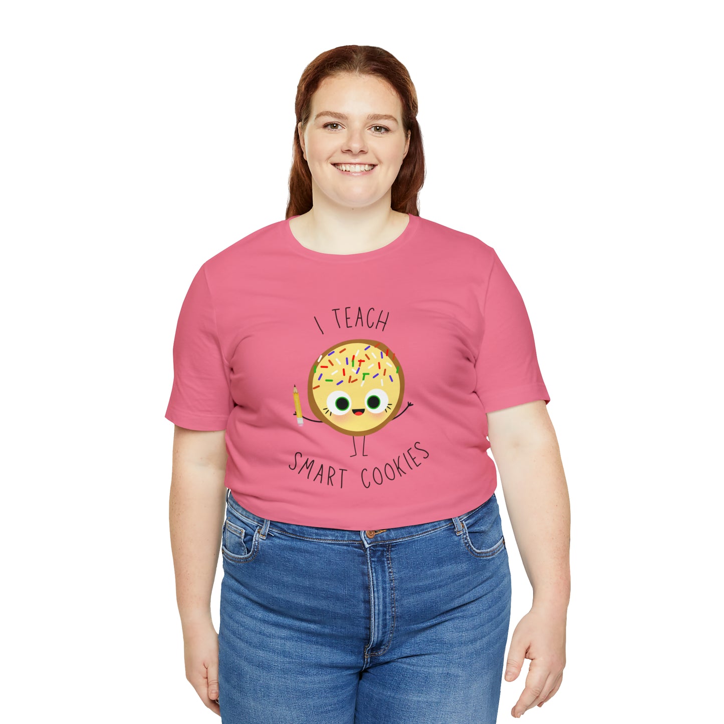 I Teach Smart Cookies Unisex Jersey Short Sleeve Tee