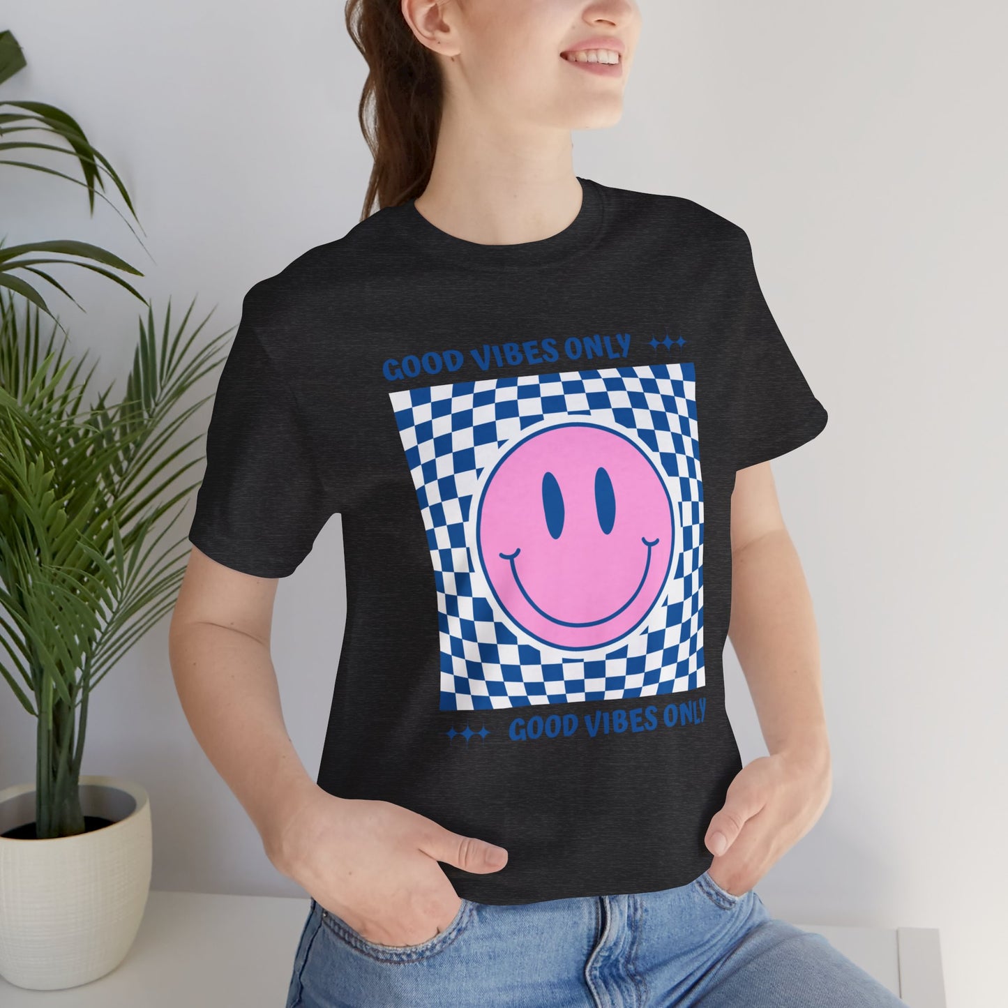 Good Vibes Only Unisex Jersey Short Sleeve Tee