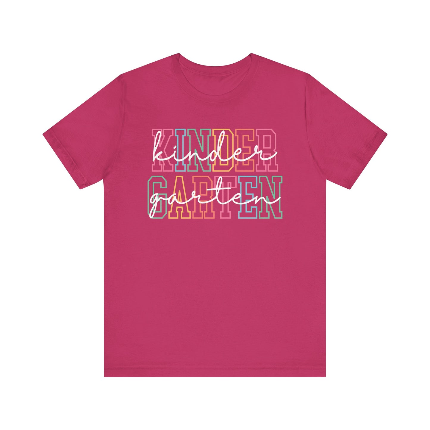 Colorful Kindergarten Tee