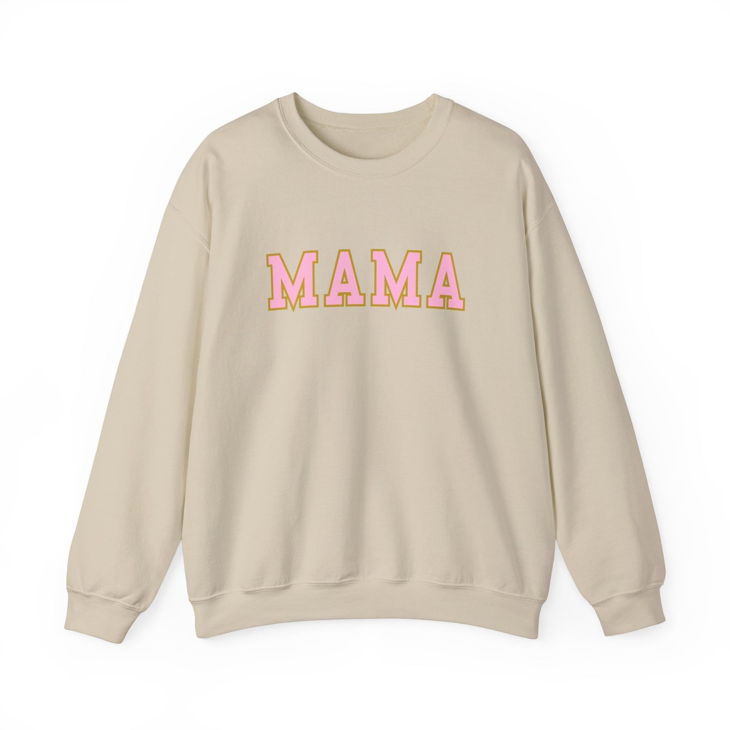 MAMA Block Letter Unisex Heavy Blend™ Crewneck Sweatshirt