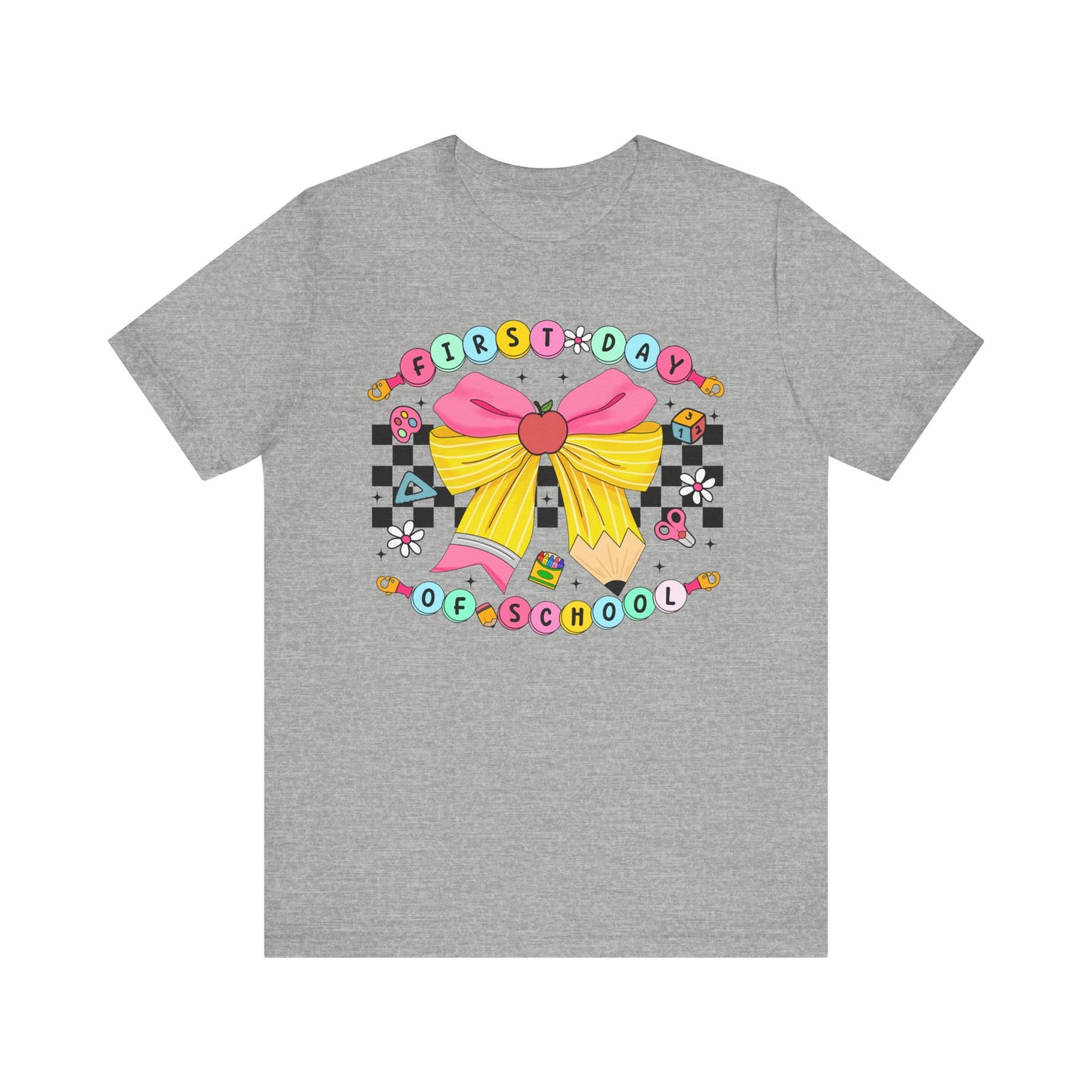 First Day of School Friendship Bracelet Tee