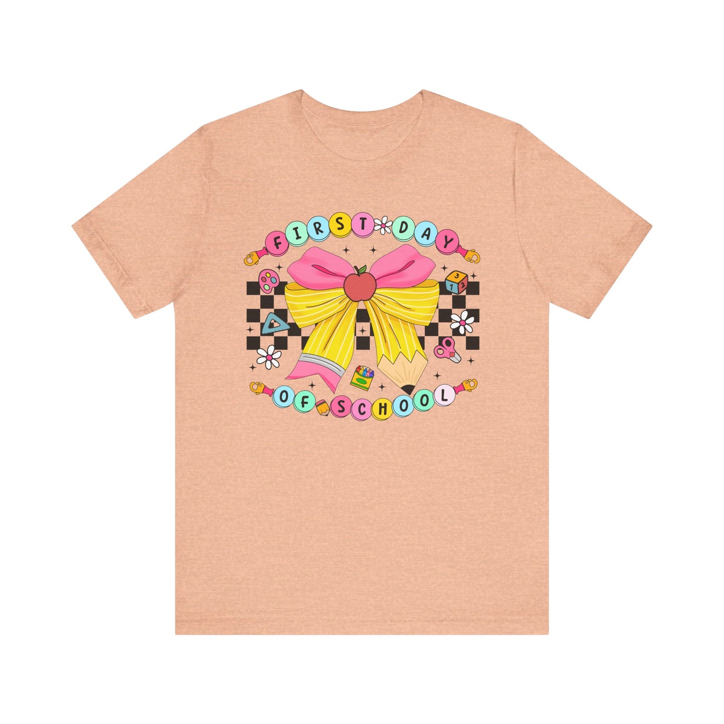 First Day of School Friendship Bracelet Tee