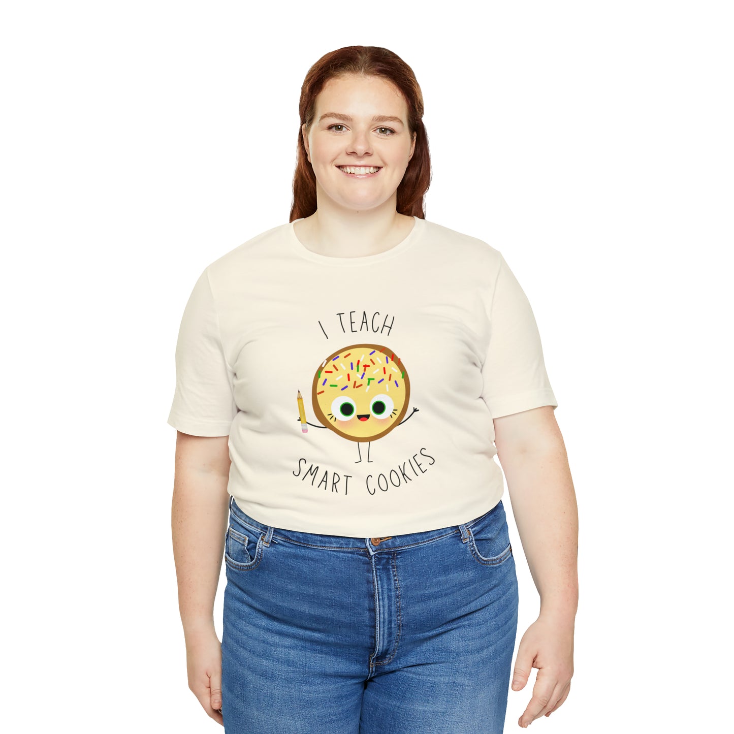 I Teach Smart Cookies Unisex Jersey Short Sleeve Tee