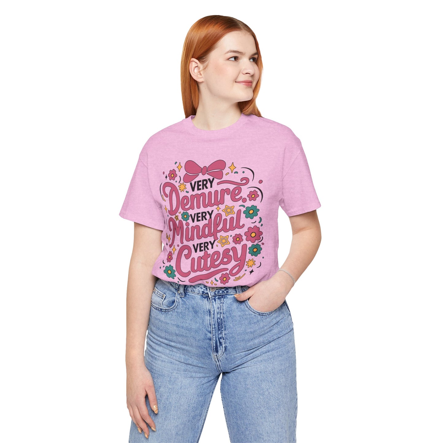 Very Demure Very Mindful Very Cutesy Tee