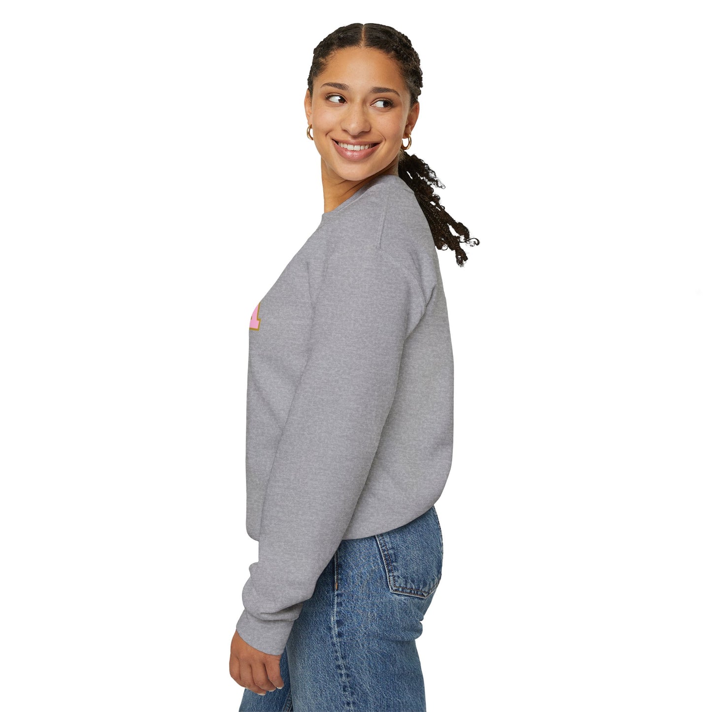 MAMA Block Letter Unisex Heavy Blend™ Crewneck Sweatshirt