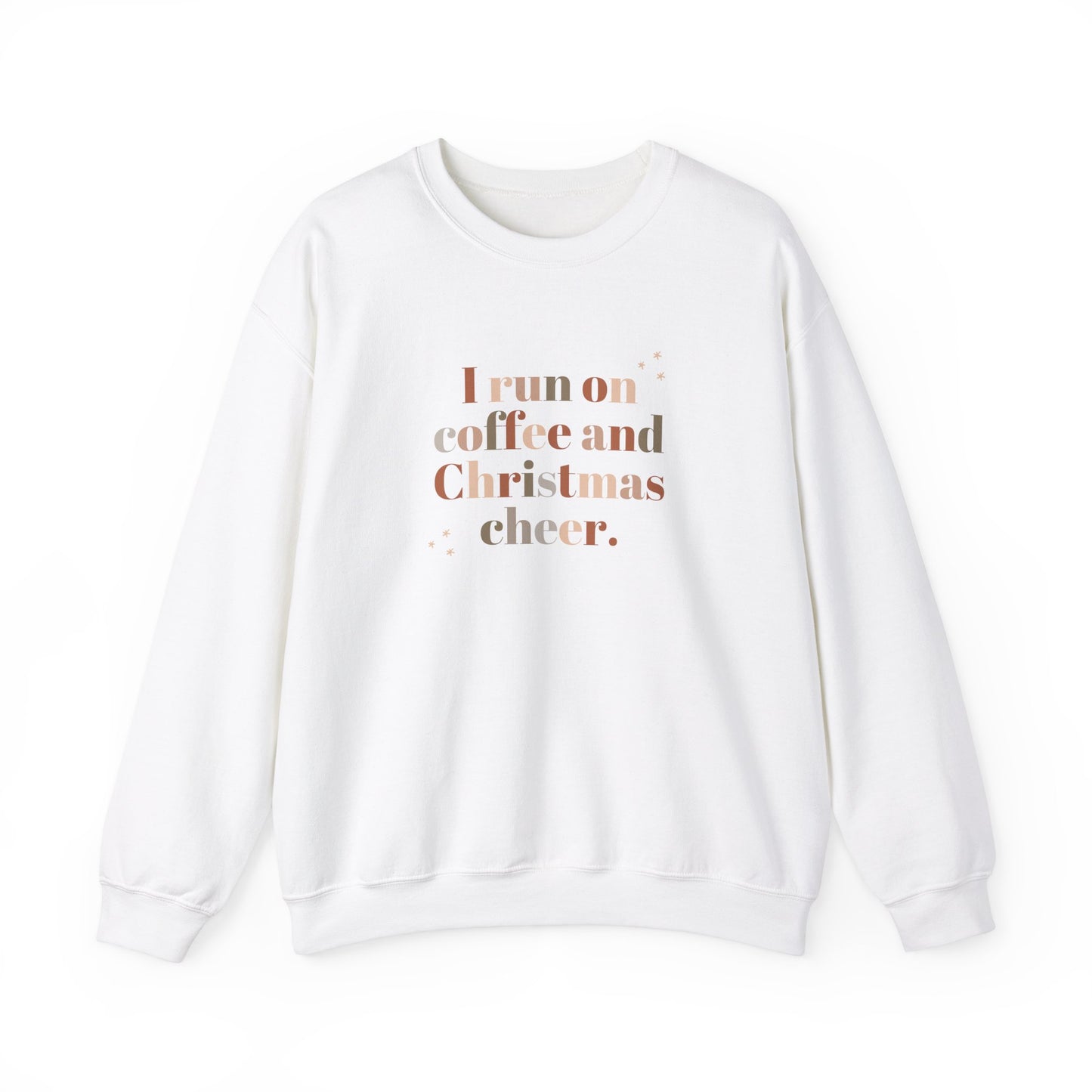 I Run on Coffee & Christmas Cheer Sweatshirt