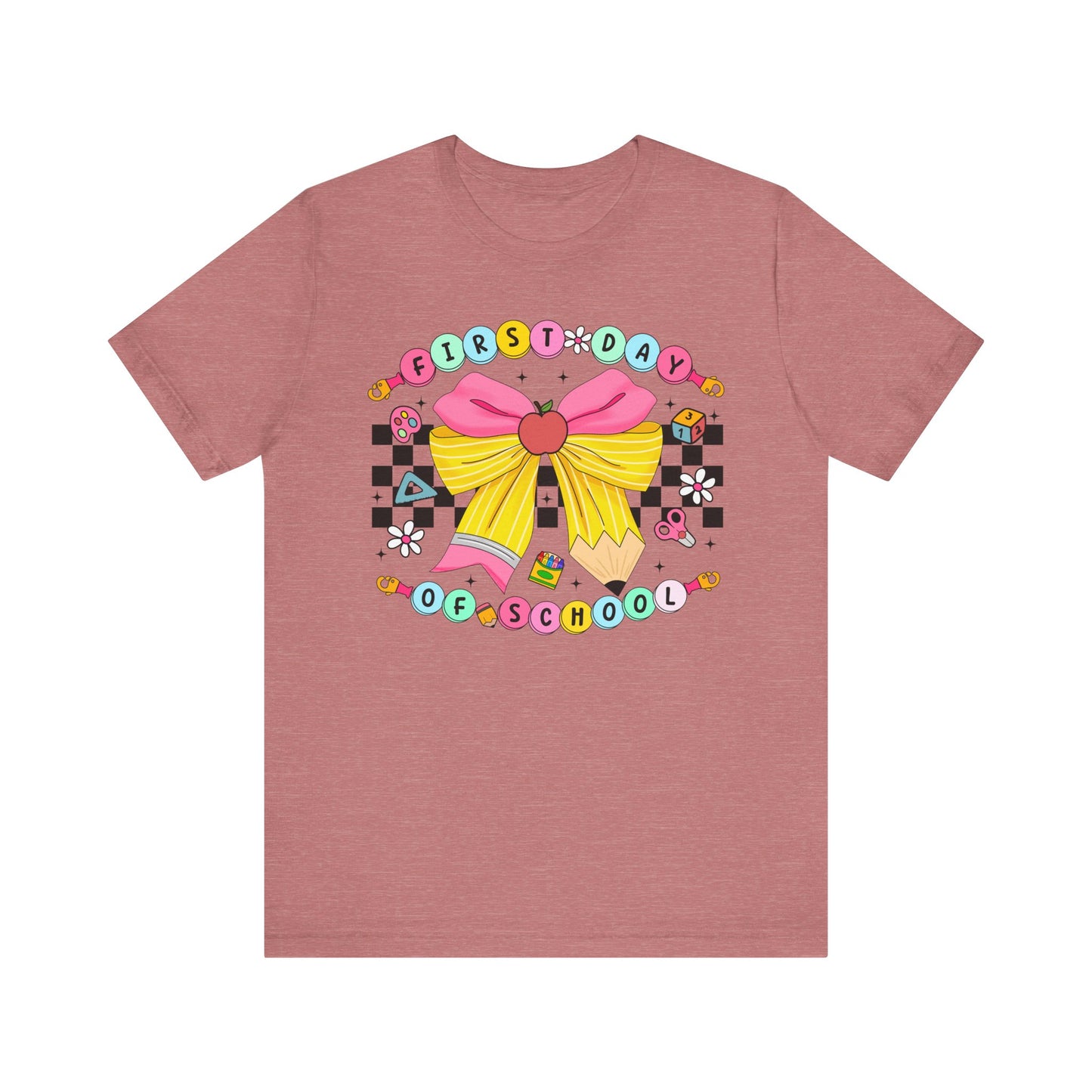 First Day of School Friendship Bracelet Tee
