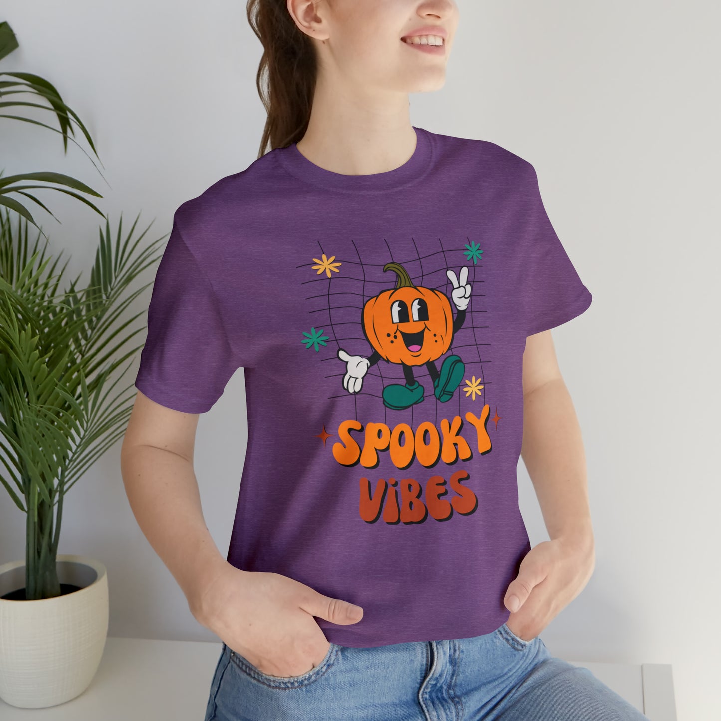 Spooky Vibes Unisex Jersey Short Sleeve Tee
