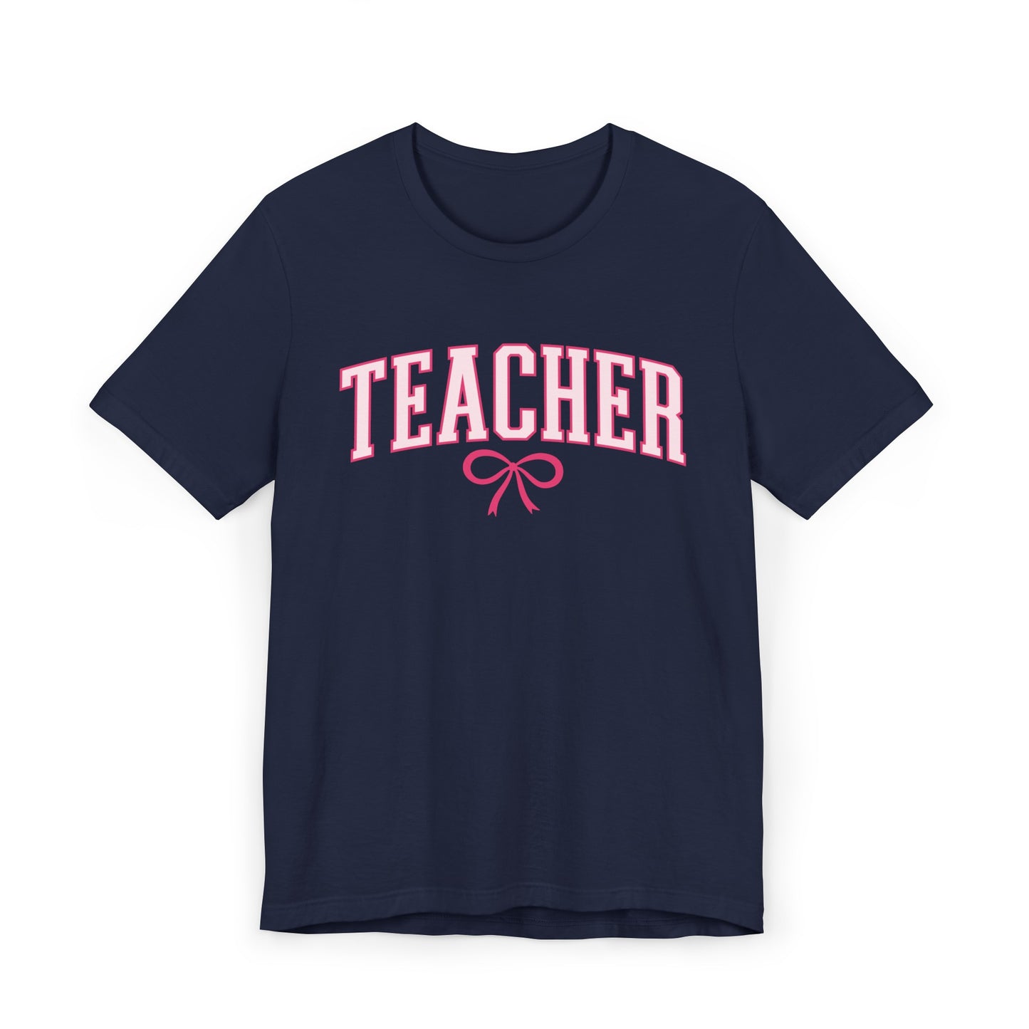 Teacher Varsity Bow Tee