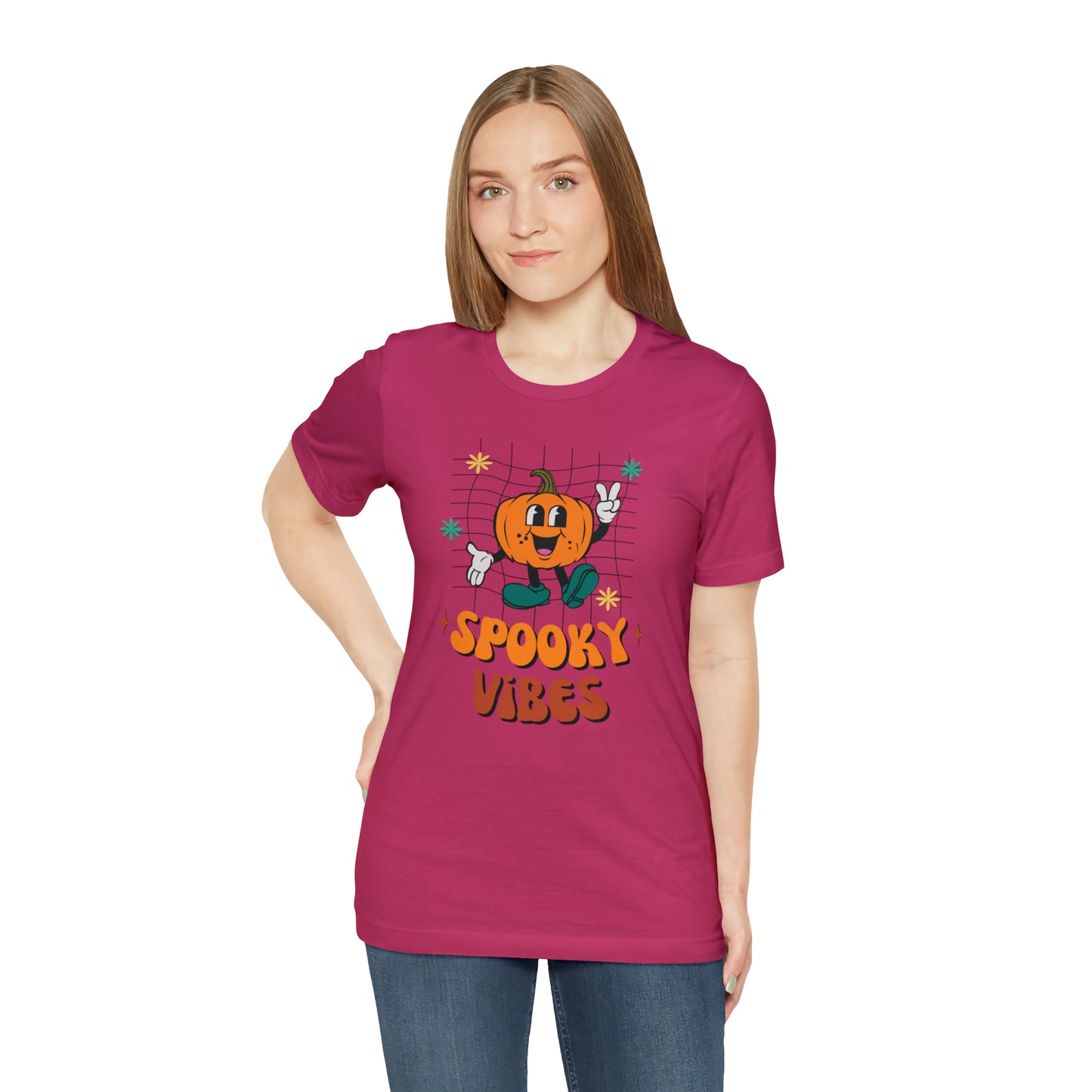 Spooky Vibes Unisex Jersey Short Sleeve Tee
