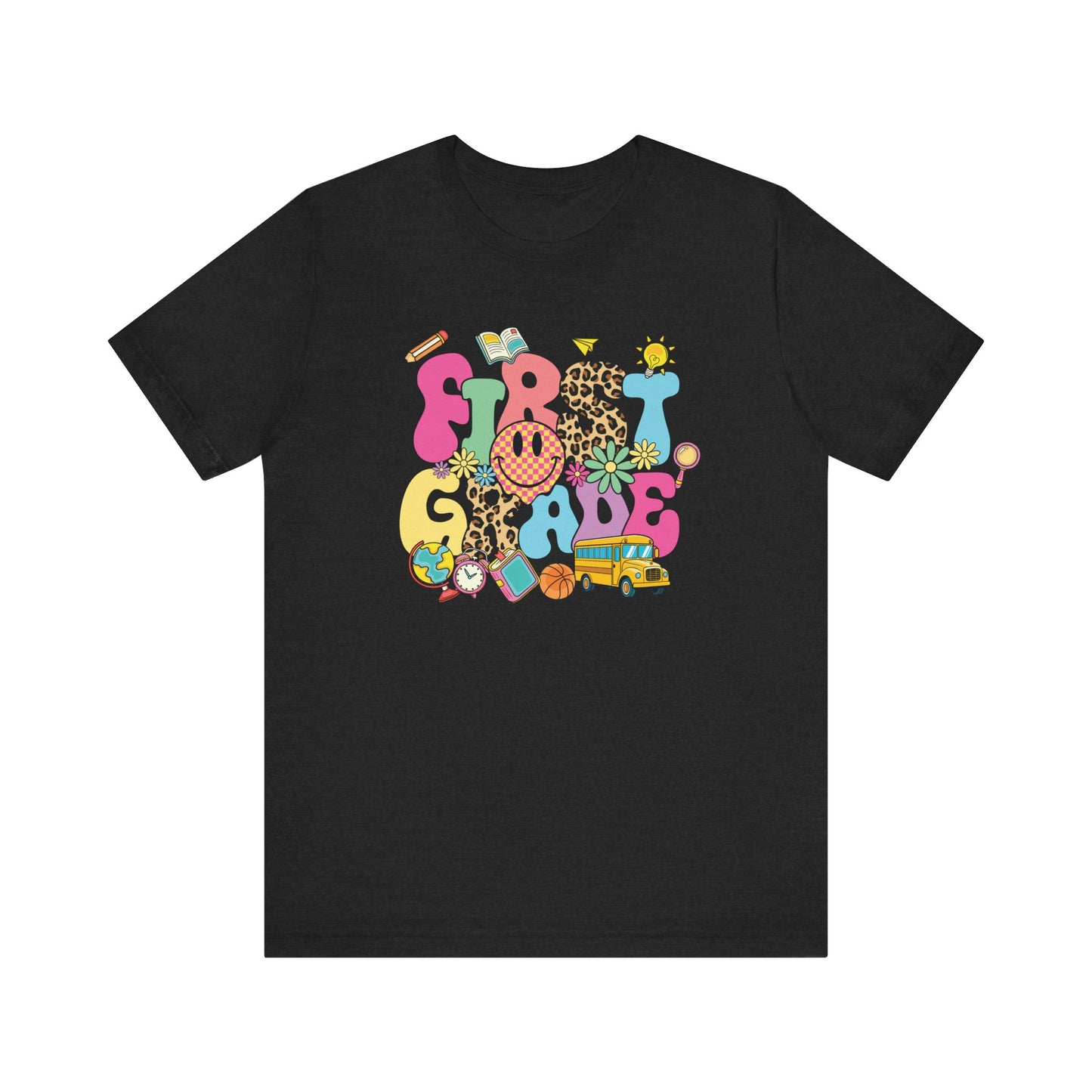 First Grade Retro Vibes Tee