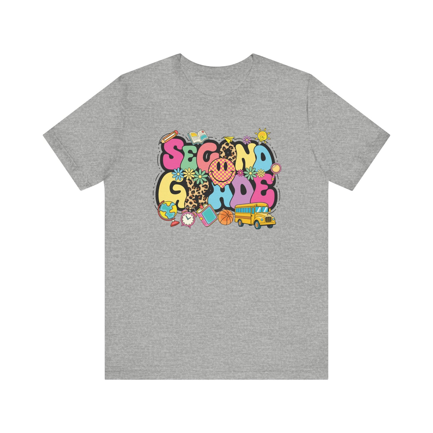 Second Grade Retro Vibes Tee