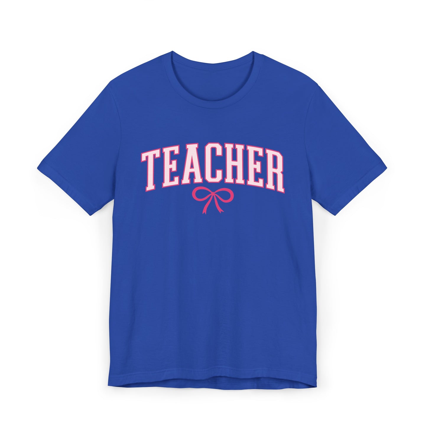 Teacher Varsity Bow Tee
