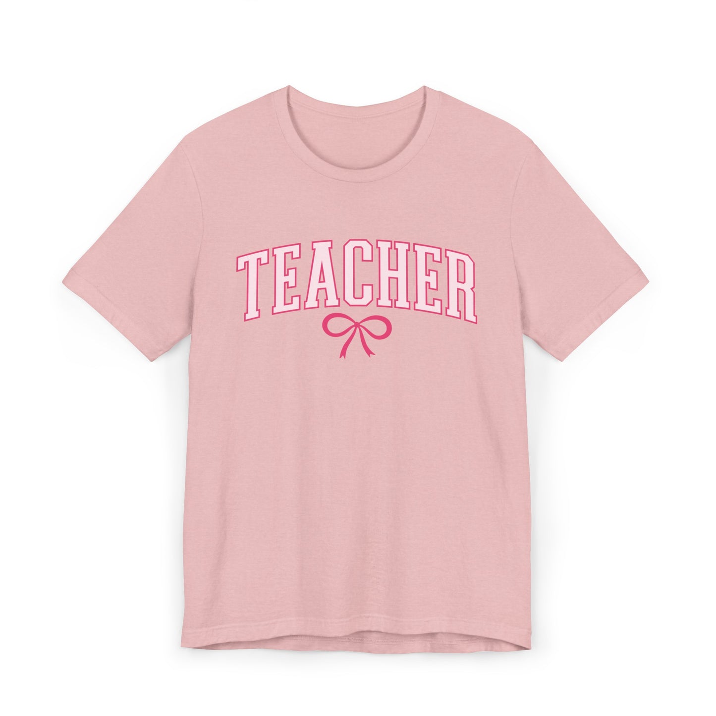 Teacher Varsity Bow Tee